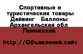 Спортивные и туристические товары Дайвинг - Баллоны. Архангельская обл.,Пинежский 